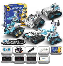 Конструктор на радіокеруванні K 96132 (12) 720 деталей, підсвічування, вбудований акумулятор, пульт, в коробці