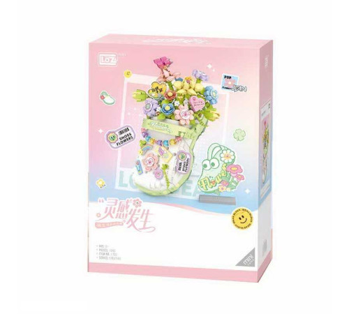 Конструктор 1350 (24) "Квіткове взуття", 1040 деталей, в коробці – в наличии! Купите сейчас у KAZKOVA