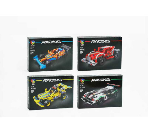 Конструктор 47002 (24/2) "Перегонові автомобілі", ЦІНА ЗА 1 ШТУКУ, ВИДАЄТЬСЯ МІКС ВИДІВ