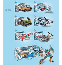 Конструктор 41026 (36/2) "God of War", ЦІНА ЗА 6 ШТУК У БЛОЦІ