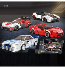 Конструктор С 0329 (12) ЦІНА ЗА 4 ШТУКИ В БЛОЦІ, в коробці