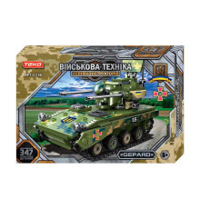 Конструктор “Військова техніка” 32198 (24) "Teko", 347 деталей, САУ “Gepard”, в коробці