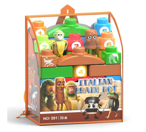 Конструктор 591 (36/2) 36 деталей – в наличии! Купите сейчас у KAZKOVA