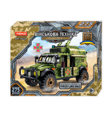 Конструктор "Військова техніка" 16529 (24) "Teko", 275 деталей, бронеавтомобіль “IVECO LMV M65”, в коробці