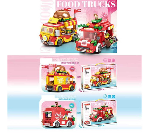 Конструктор L 33012 (80/2) 2 види, “Фургон”, 230 елементів, в коробці – в наличии! Купите сейчас у KAZKOVA