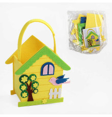 Аплікація з фетру С 22714 (300) деталі для сумочки, в пакеті