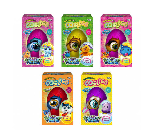 гр Креативна творчість "Cool Egg" CE-02-01,02,03,04,05 яйце мале (5) "Danko Toys" ВИДАЄТЬСЯ МІКС ВИДІВ гр Креативна творчість "Cool Egg" CE-02-01,02,03,04,05 яйце мале (5) "Danko Toys" ВИДАЄТЬСЯ МІКС ВИДІВ