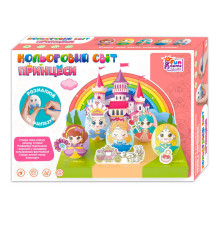 гр Кольоровий світ 42464 (24/2) "4FUN Game Club", "Принцеси", 5 яєць, фарби, декор, в коробці