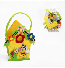 Аплікація з фетру С 22715 (300) деталі для кошика, в пакеті