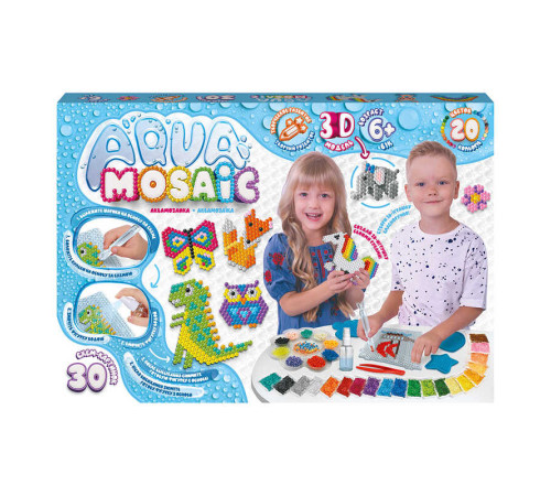 гр Набір креативної творчості великий "Aqua Mosaic" AM-01-01 (10) "Danko Toys"