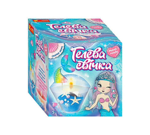 гр Гелева свічка "Скарби моря" 10100524У (24) "Ранок" – в наличии! Купите сейчас у KAZKOVA