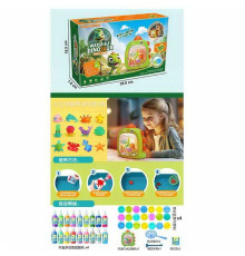 Набір для творчості HS 2100 (48) акваріум, аквагель, 4 кольори гелю, порошок активатор, 4 форми, орбізи, інструменти, в коробці