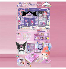 Набір для творчості U 13 (48) паперові ляльки, наліпки, скотчі, 2 фігурки героїв, в коробці