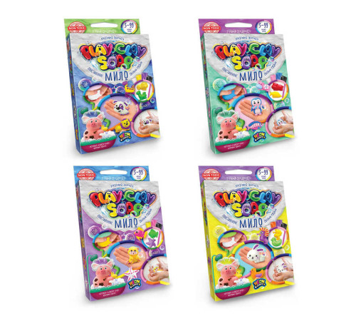 гр Пластилінове мило "PLAY CLAY SOAP" малий PCS-02-01U,02U,03U,04U УКР. (32) "Danko Toys" ВИДАЄТЬСЯ МІКС ВИДІВ гр Пластилінове мило "PLAY CLAY SOAP" малий PCS-02-01U,02U,03U,04U УКР. (32) "Danko Toys" ВИДАЄТЬСЯ МІКС ВИДІВ