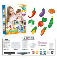 Набір для творчості 168-23 C (72) гіпс, форми для створення фігурок, магнітна стрічка, фарби, інструменти, в коробці