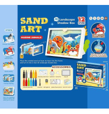 Малюй піском QS 071 A (48) 12 кольорів, в коробці