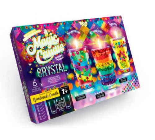 гр Набір для творчості "MAGIC CANDLE CRYSTAL" MgC-02-01 (5) "Danko Toys" гр Набір для творчості "MAGIC CANDLE CRYSTAL" MgC-02-01 (5) "Danko Toys"