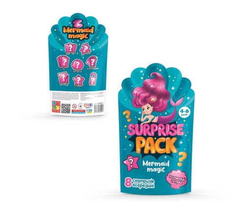 гр Набір сюрпризів "Surprise pack. Mermaid magic" VT 8080-01 (10) "Vladi Toys" гр Набір сюрпризів "Surprise pack. Mermaid magic" VT 8080-01 (10) "Vladi Toys"