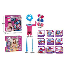 Набір для плетіння 843-1 (48/2) станок для плетіння, гачки, 3 мотки пряжі, в коробці