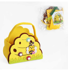 Аплікація з фетру С 22718 (300) деталі для кошика, в пакеті