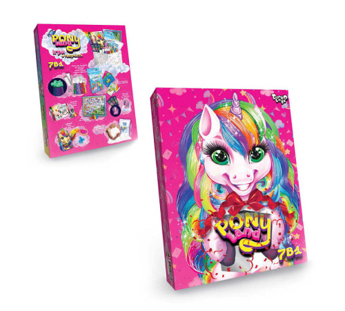гр Креативна творчість "Pony land 7в1" PL-01-01U УКР. (5) "Danko Toys"