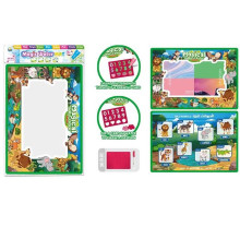 Текстильна водна розмальовка Z 189-1 E (288/2) водний маркер, трафарет, в пакеті