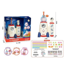 Набір для творчості T 328 (24) інструмент для надування кульок, кульки, наліпки, оченята, аксесуари, в коробці