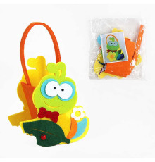 Аплікація з фетру С 22719 (300) деталі для кошика, в пакеті