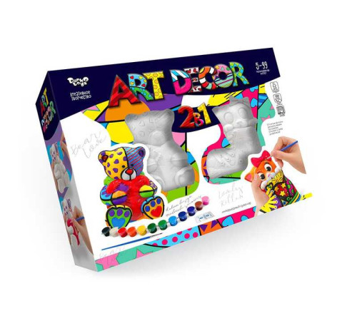 гр Креативна творчість 2 в 1 "ART DECOR" укр. (5) "Danko Toys"