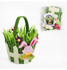 Аплікація з фетру С 22721 (200) деталі для сумочки, в пакеті