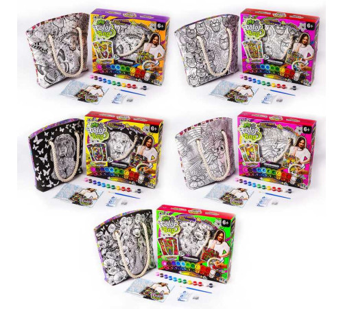 гр Сумка-розмальовка MINI "My Color Bag" mCOB-01-01,02,03,04,05 (5) "Danko Toys"