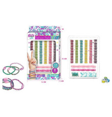 Набір браслетів МВК 361 (120/2) 8 браслетів, 6 кольорів ниток, заглушки, в коробці