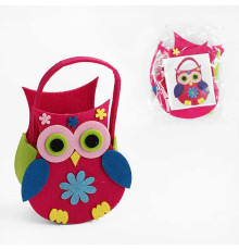 Аплікація з фетру С 22723 (300) деталі для кошика, в пакеті