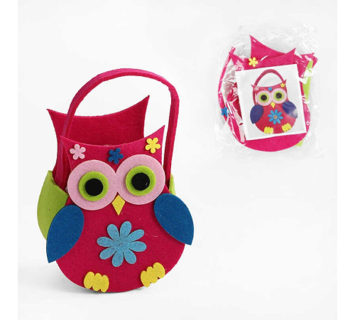 Аплікація з фетру С 22723 (300) деталі для кошика, в пакеті