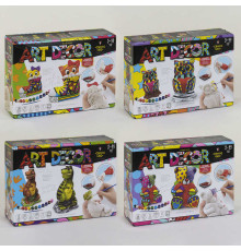 гр Набір для гіпсового лиття "ART DECOR" ARTD-01-01U.02U.03U.04U УКР. (8) "Danko Toys" ВИДАЄТЬСЯ МІКС ВИДІВ