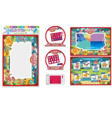 Текстильна водна розмальовка Z 189-4 E (288/2) водний маркер, трафарет, в пакеті