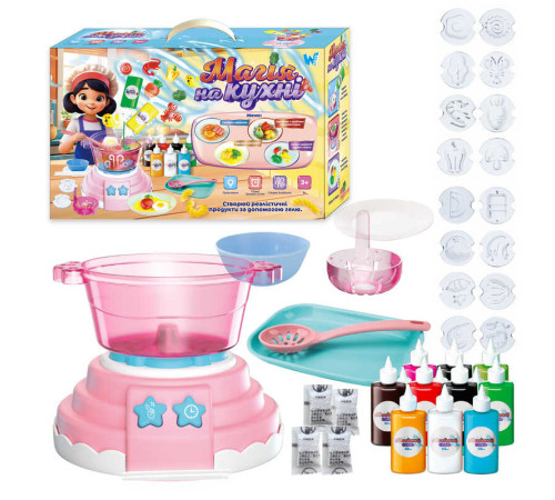 Набір для творчості "Магія на кухні" 47178 (12) "WToys", аквагель, мультиварка, звук, підсвічування, форми, 10 гелів, кухонне приладдя, в коробці – в наличии! Купите сейчас у KAZKOVA