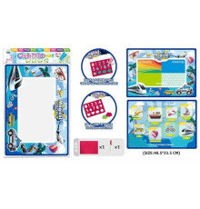 Текстильна водна розмальовка Z 189-5 E (288/2) водний маркер, трафарет, в пакеті