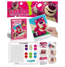 Набір для творчості 621-3 (240) нитки, ручка, основа із липучкою, в коробці