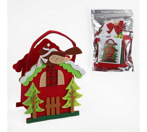 Аплікація з фетру С 22709 (300) деталі для сумочки, в пакеті