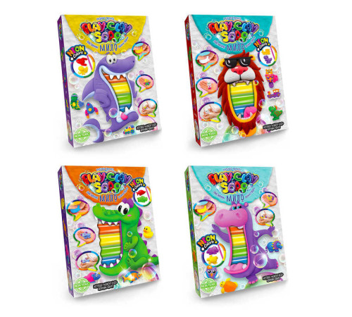 гр Набір творчості "Пластилінове мило PLAY CLAY SOAP" середній PCS-03-01U.02U.03U.04U (16) "Danko Toys" ВИДАЄТЬСЯ МІКС ВИДІВ гр Набір творчості "Пластилінове мило PLAY CLAY SOAP" середній PCS-03-01U.02U.03U.04U (16) "Danko Toys" ВИДАЄТЬСЯ МІКС ВИДІВ