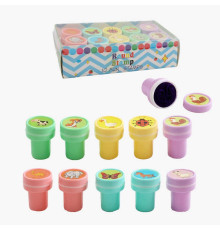 Набір печаток C 71055 (420) "Тварини", розмір: 2.5х3 см, 10 штук в упаковці, в коробці