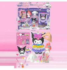 Набір для творчості U 11 (48) 3 фігурки героїв, прикраса, блокнот, 2 фломастери, в коробці