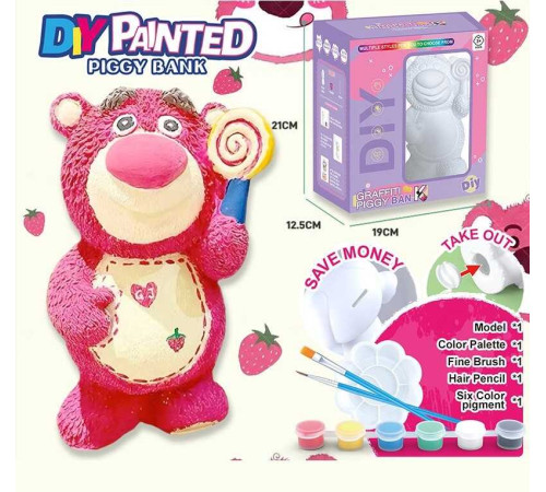 Розмальовка FD 888-26 (48) герой, фарби, пензлик, палітра, в коробці