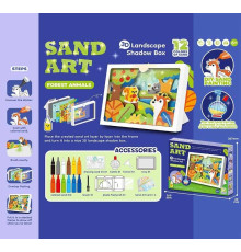 Малюй піском QS 070 (48) 12 кольорів, в коробці