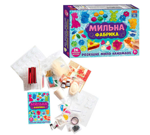 гр Набір для творчості "Мильна фабрика  XXL" 10100598У (6) "Ранок"