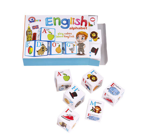 гр Кубики 12 шт. "Англійська абетка" 1325 (47) "Technok Toys" – в наличии! Купите сейчас у KAZKOVA гр Кубики 12 шт. "Англійська абетка" 1325 (47) "Technok Toys" – в наличии! Купите сейчас у KAZKOVA