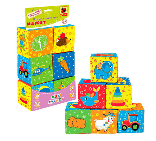 гр Набір MC090601-01 кубиків "Мій маленький світ" (6) "Масік", 6 кубиків, в пакеті гр Набір MC090601-01 кубиків "Мій маленький світ" (6) "Масік", 6 кубиків, в пакеті