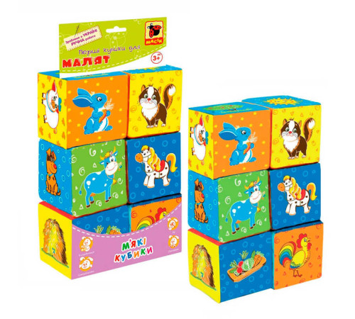 гр Набір MC090601-02 кубиків "Ферма" (20) "Масік", 6 кубиків, в пакеті гр Набір MC090601-02 кубиків "Ферма" (20) "Масік", 6 кубиків, в пакеті