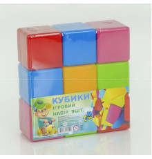 гр Кубики великі 9 шт. 14066 (21) "M Toys"